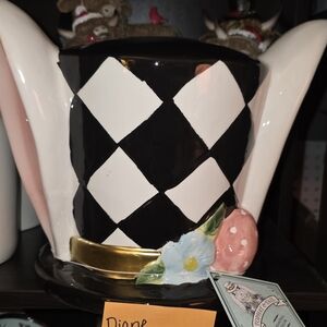 Harlequin Top Hat Holiday Decor